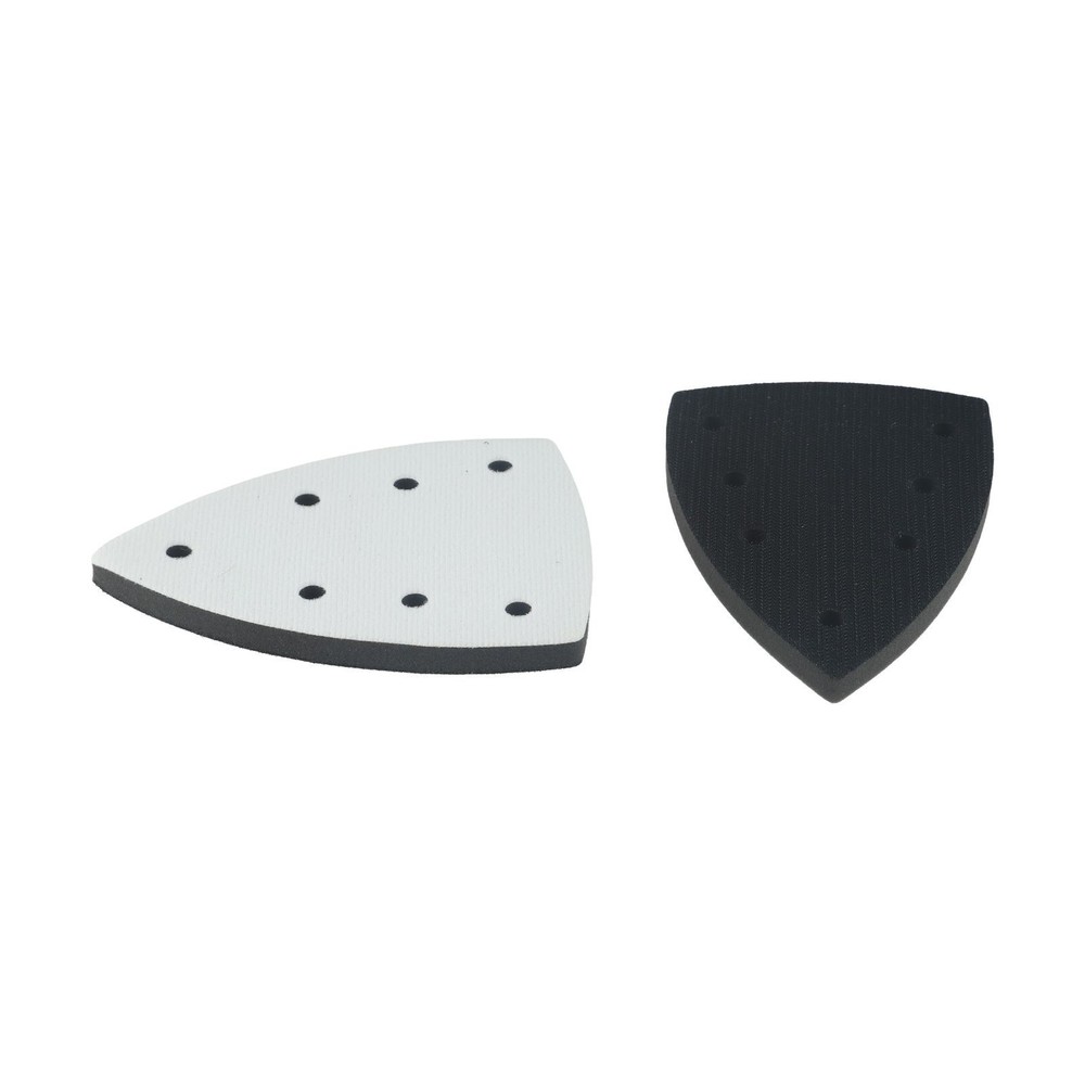 Easily Replaceable Triangular Sanding Pads Pack of Two with Hook System