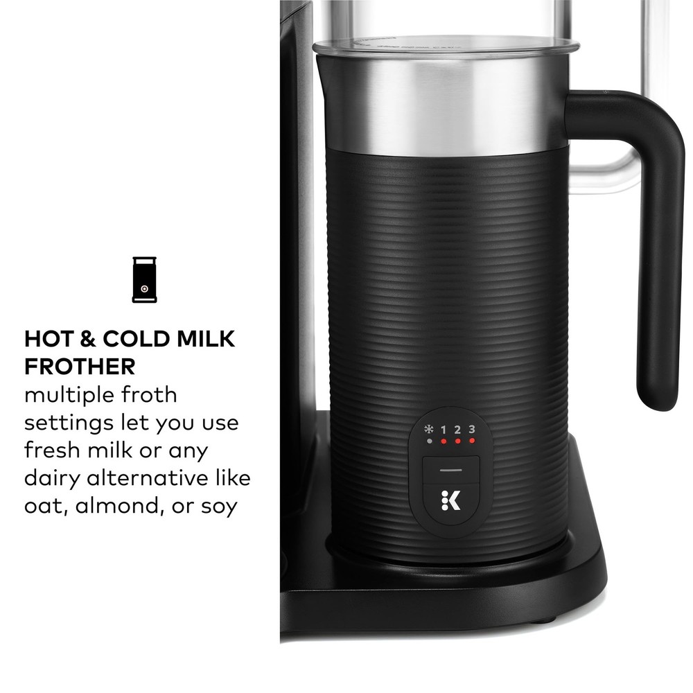 K-Cafe SMART Single Serve K-Cup Pod Coffee Maker, Black