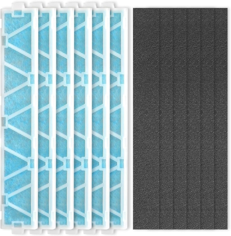 6-Pack MAC-408FT-E Replacement Air Filters for Mitsubishi Mini Split – Compatibl