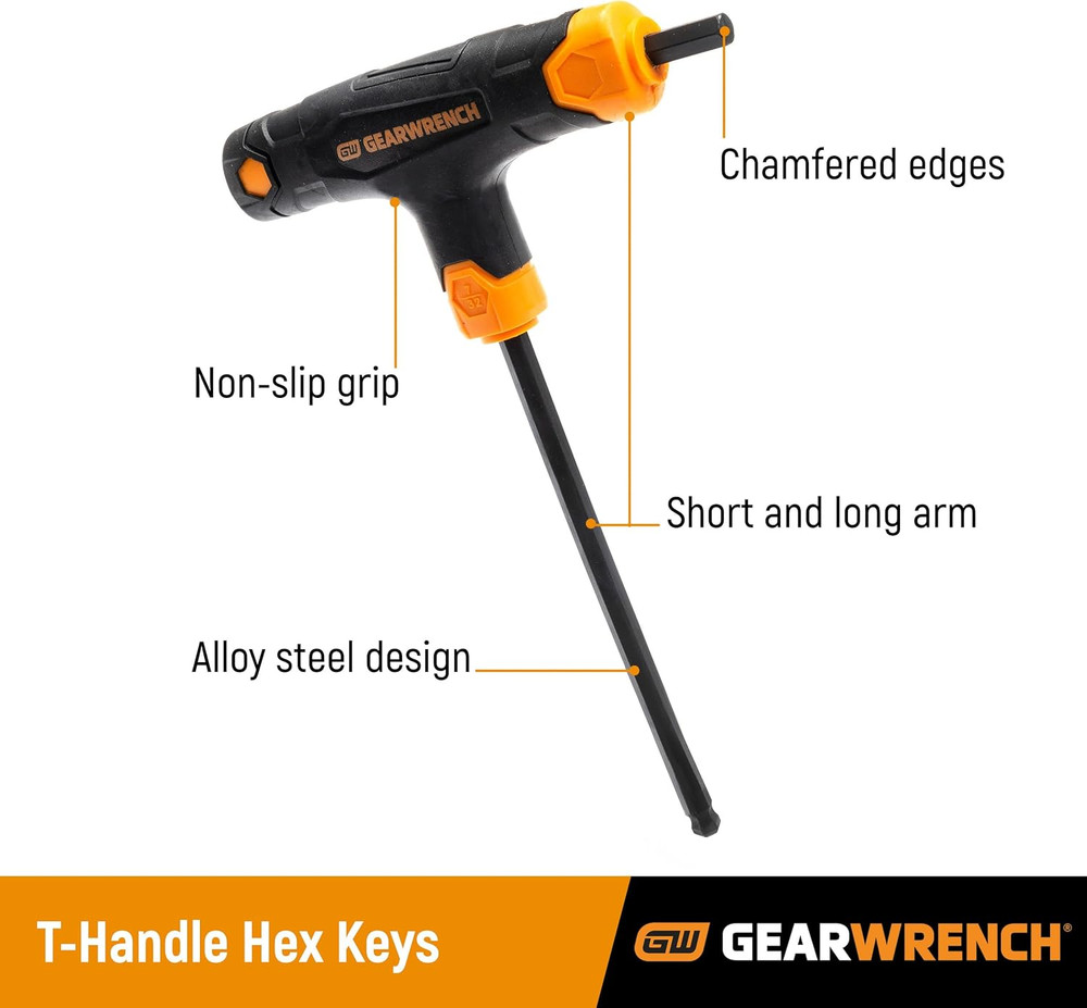 10 Piece SAE Ball End T-Handle Hex Key Set | 83523