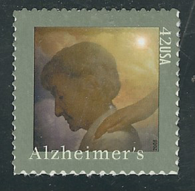 Scott #4358...42 Cent...Alzheimer's...2 Stamps