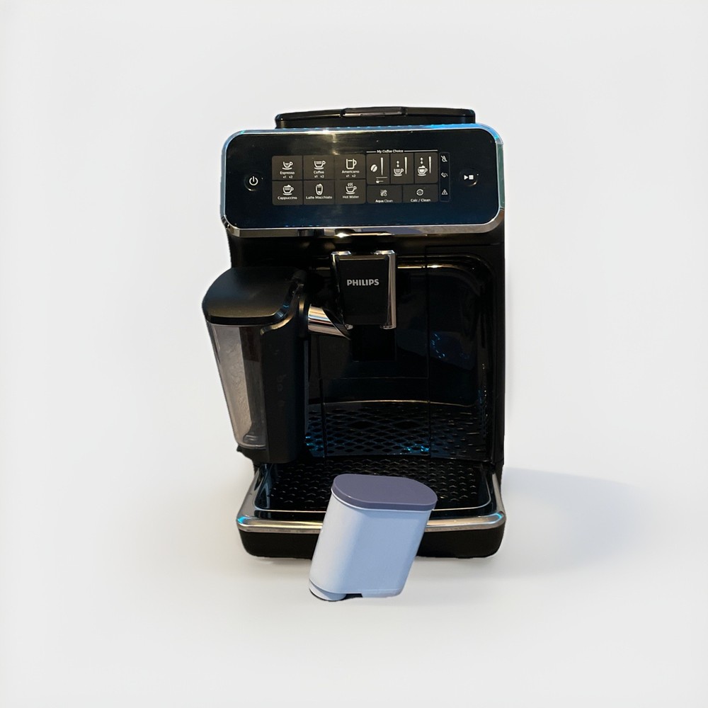 Philips 3200 Series Fully Automatic Espresso Machine w/ LatteGo Black & Filter