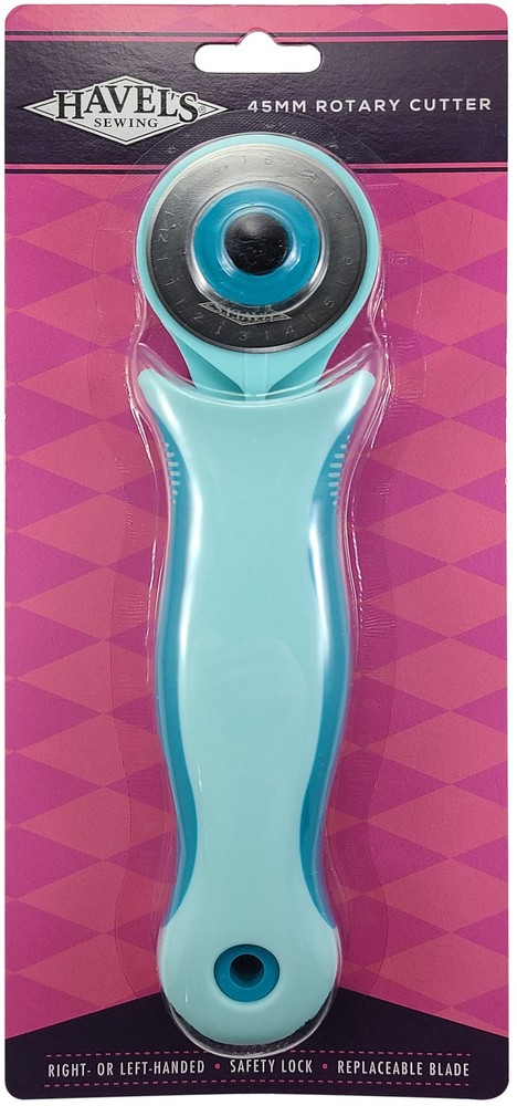 Havel's Rotary Cutter 45mm-Teal