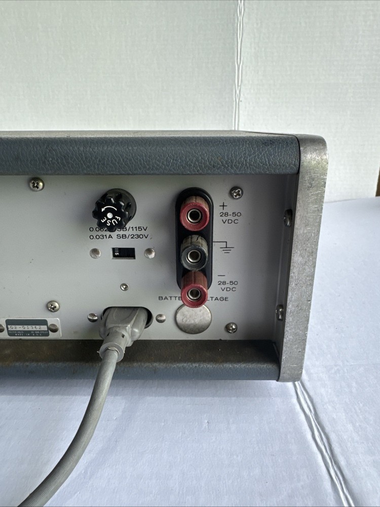 HP 331A Distortion Analyzer Hewlett Packard Vintage Audio Tester Powers On