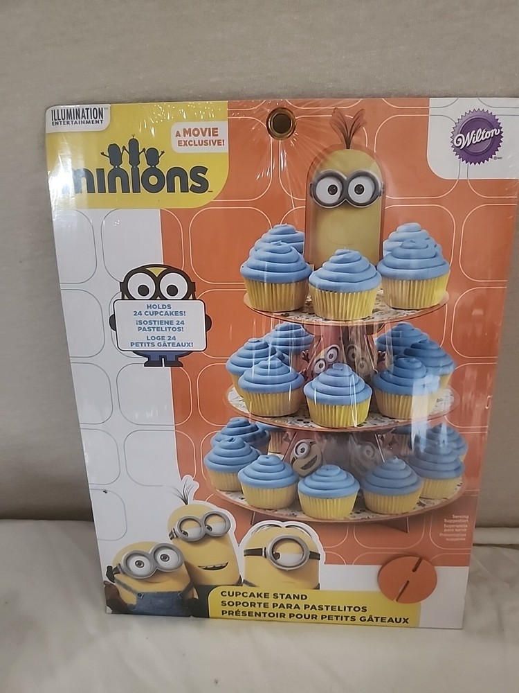 CUPCAKE & TREAT STAND MINIONS