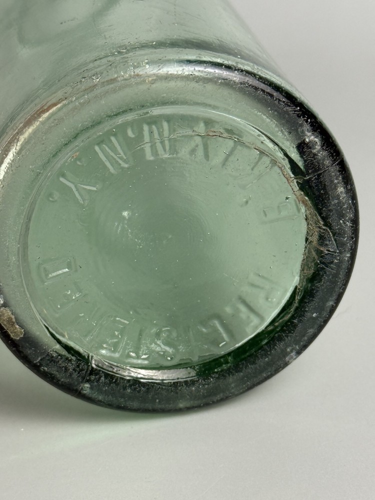 Frommer's Vintage Clear Glass Bottle