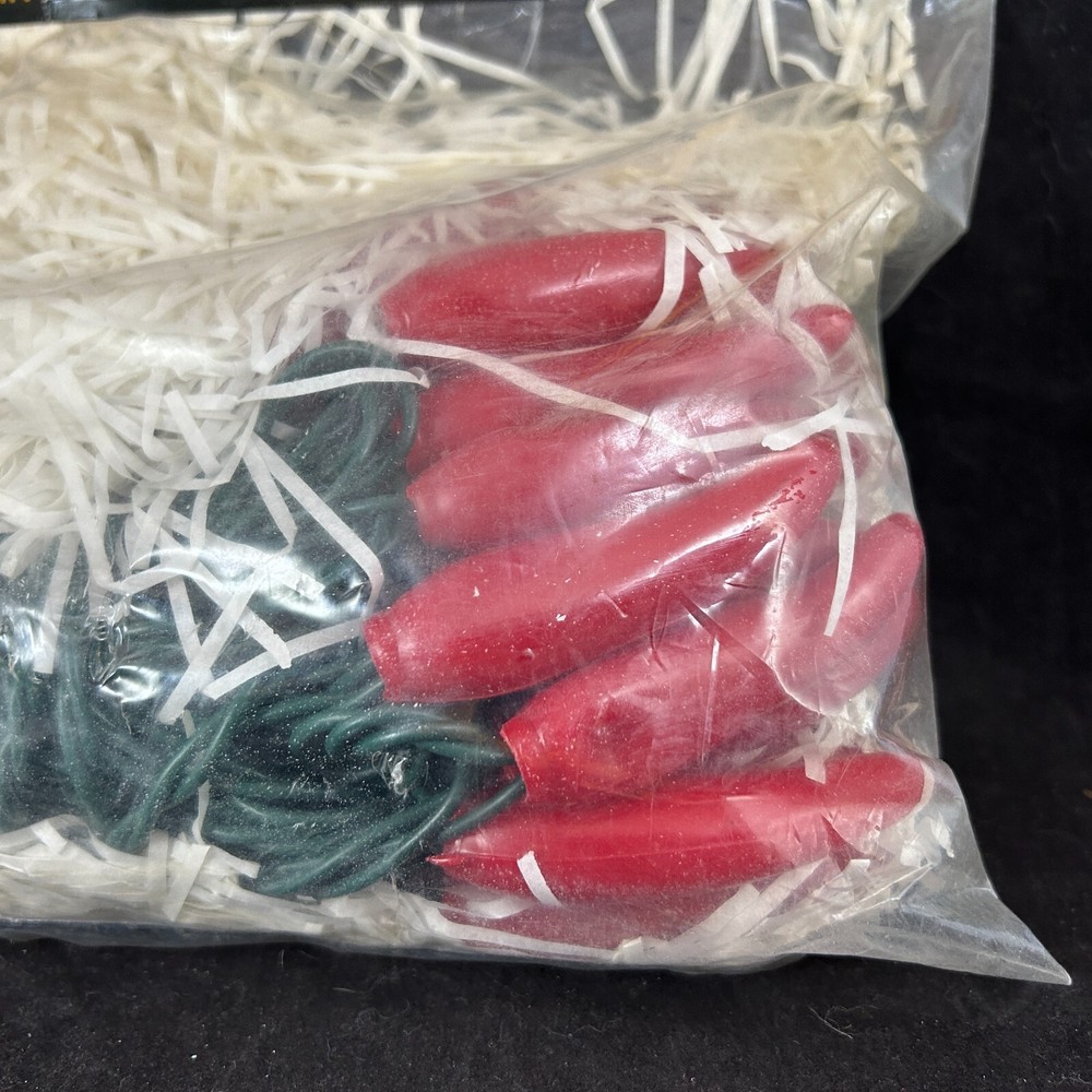 2002 RED CHILI PEPPERS FUN LIGHTS PRIMAL LITE BY ARTLINE 21' STRING 20 LIGHT SET