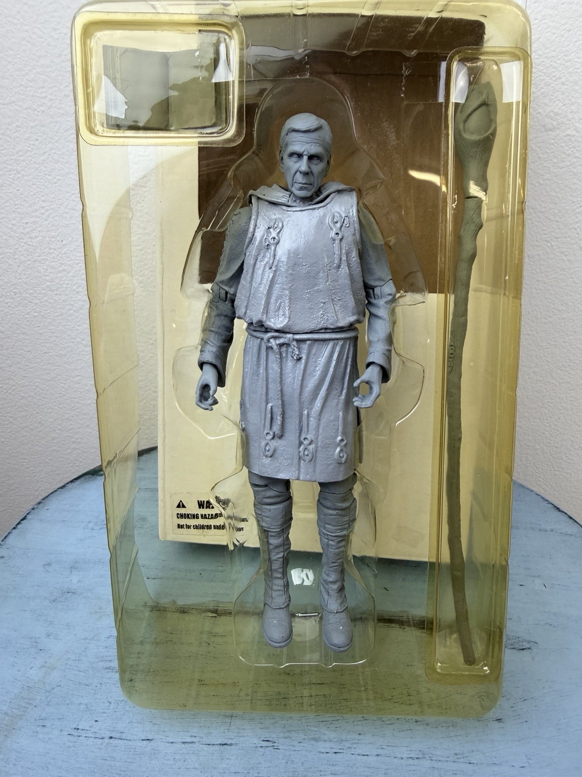 Stargate SG1 Ori Prior Action Figure 6" Unpainted Mold Diamond Select NIB NOTES