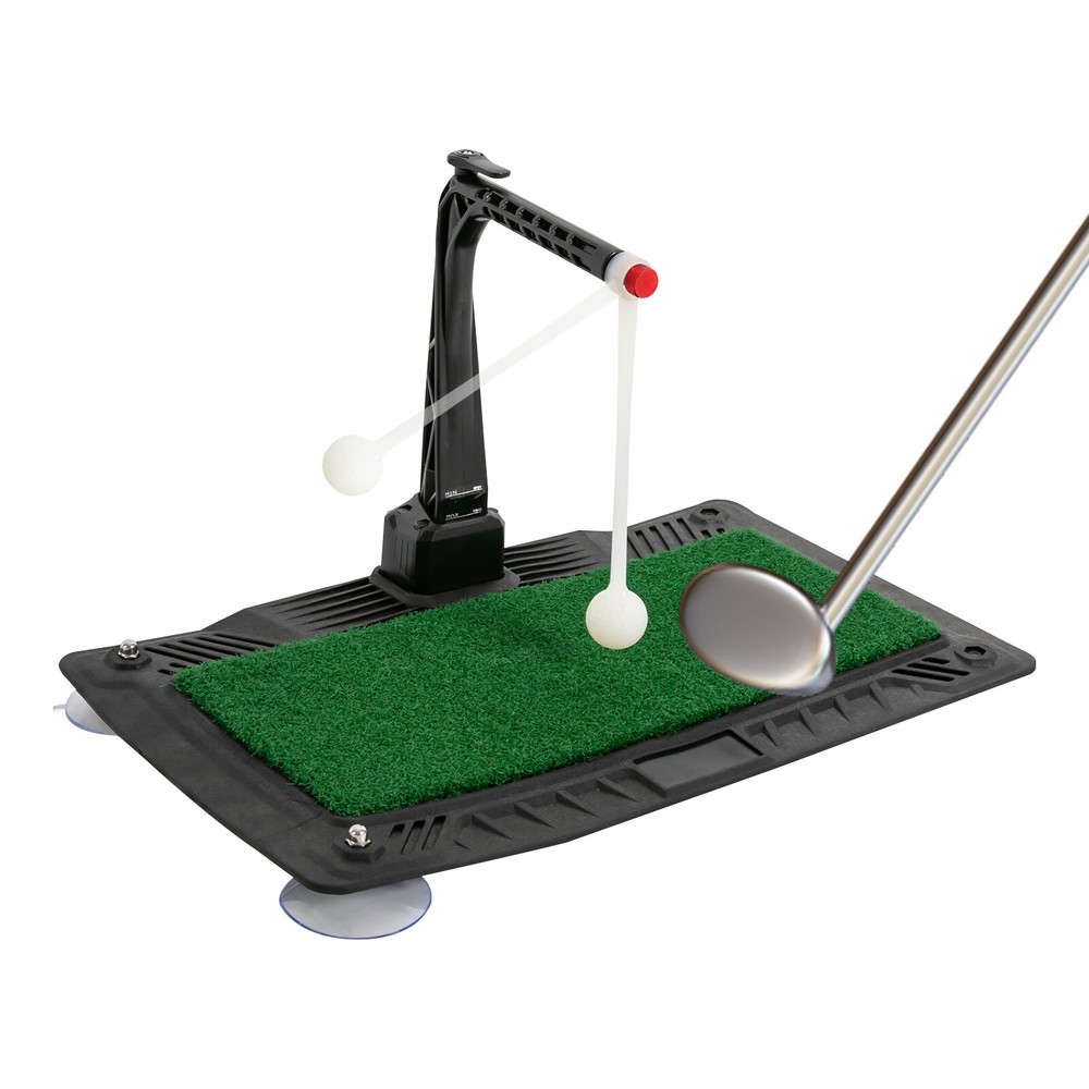 Golf Swing & Hitting Trainer Height Adjustable Golf Swing Practice Training Aid