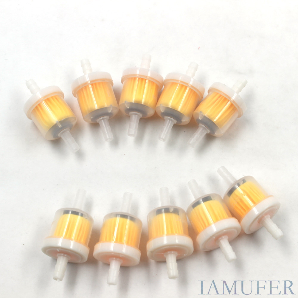 Gas Inline Fuel Filter Replace For Kawasaki Kohler 10 packs