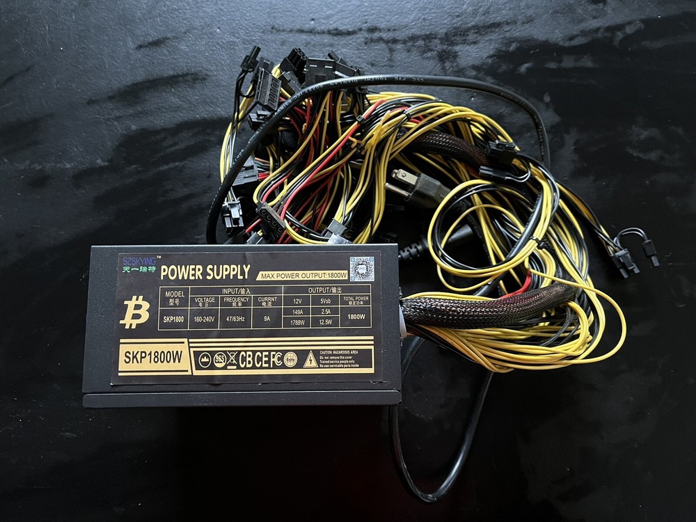 Modular Power Supply 1800W for 8GPU