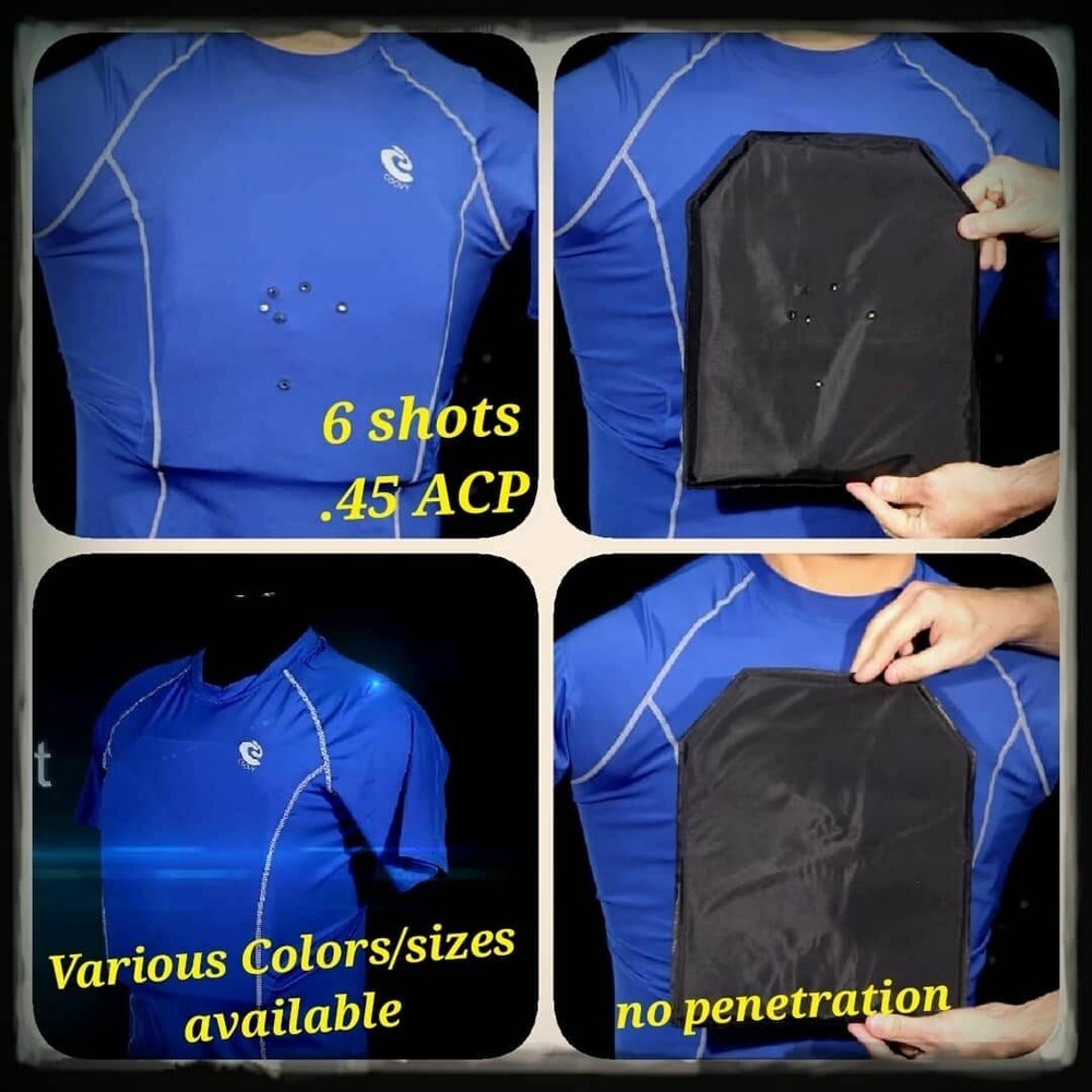 Level IIIA Bulletproof Compression Shirt