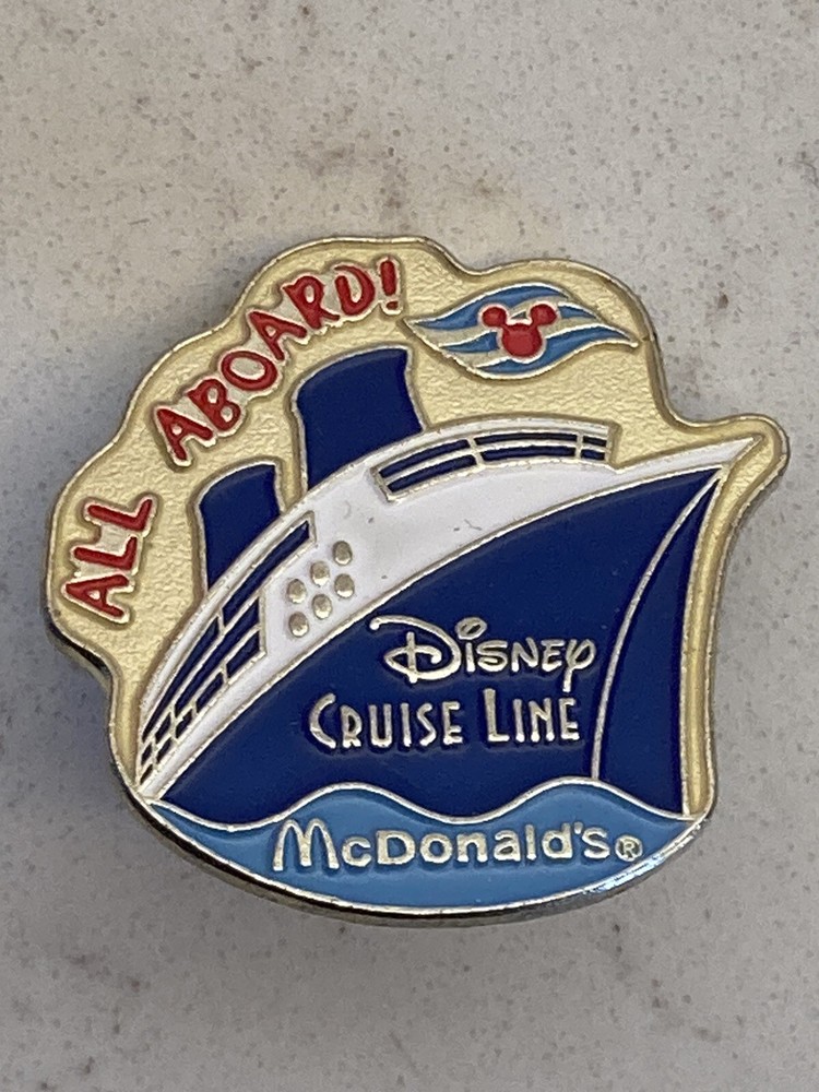 All Abroad McDonald’s Disney Cruise Line Pin