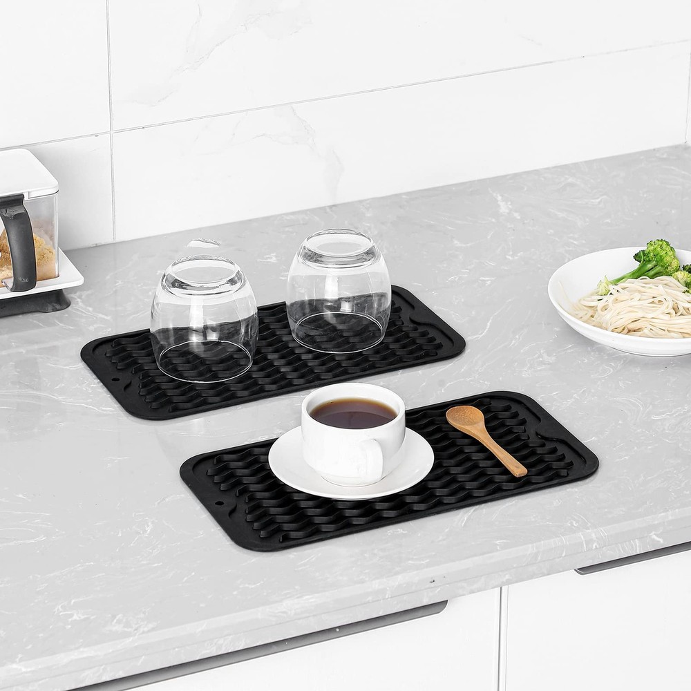 Silicone Dish Drying Mat For Multiple Usageeasy Cleanecofriendlyheatresistant Si
