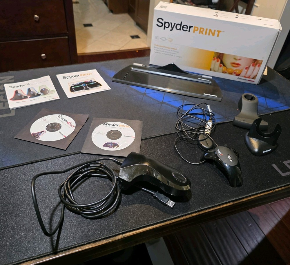 Datacolor SpyderPRINT S4SR100 Spectrocolorimeter Used