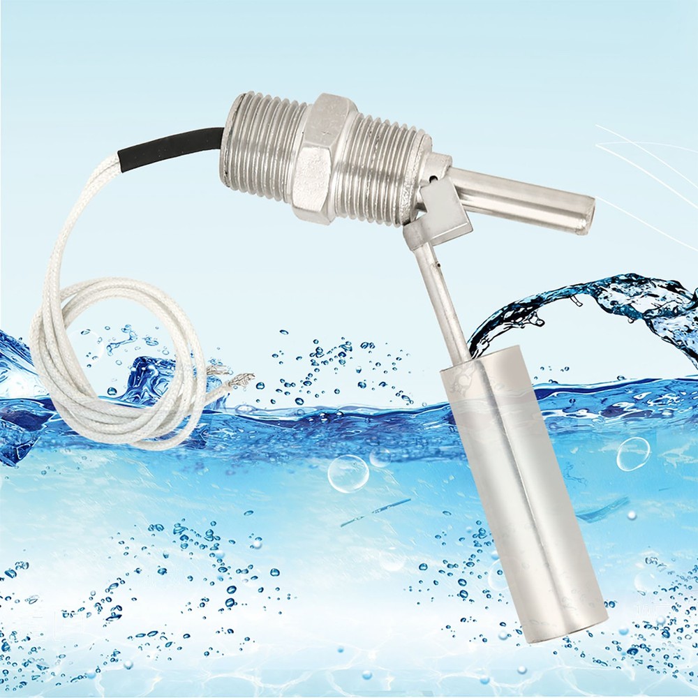 Liquid Water Sensor DC0-110V Stainless Steel Float Side-Mounted