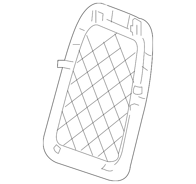 Genuine GM Seat Back Panel 96839638