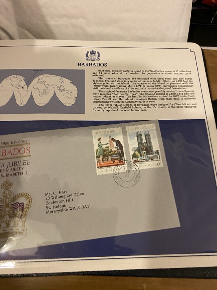 1977 Silver Jubilee Commonwealth FDC