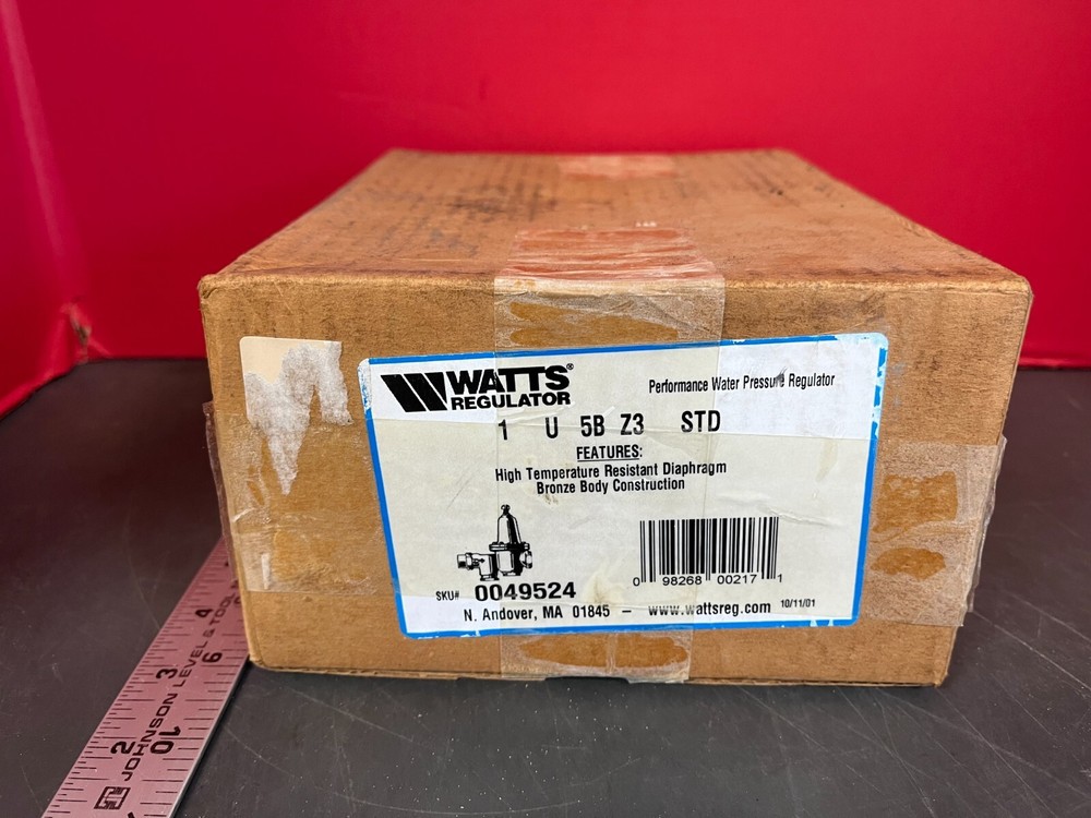 WATTS U5BZ3 (0049524)- WATER PRESSURE REGULATOR