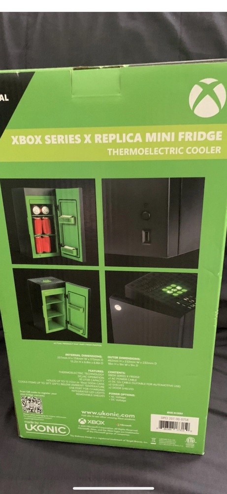 Xbox 360 Series X Replica Fridge, Mini