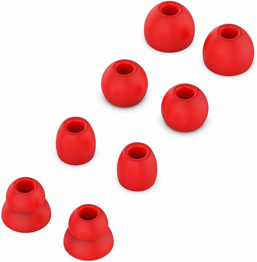 Versatile Silicone Ear Tips for Beats Powerbeats Pro & Flex - 4 Sizes Included