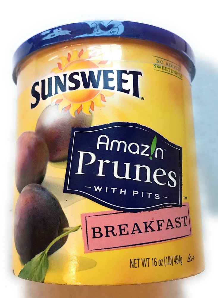 Sunsweet Prunes With Pits Breakfast Prunes 16 oz Container