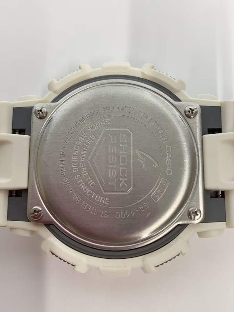 CASIO Quartz Watch G SHOCK Analog Digital WHT