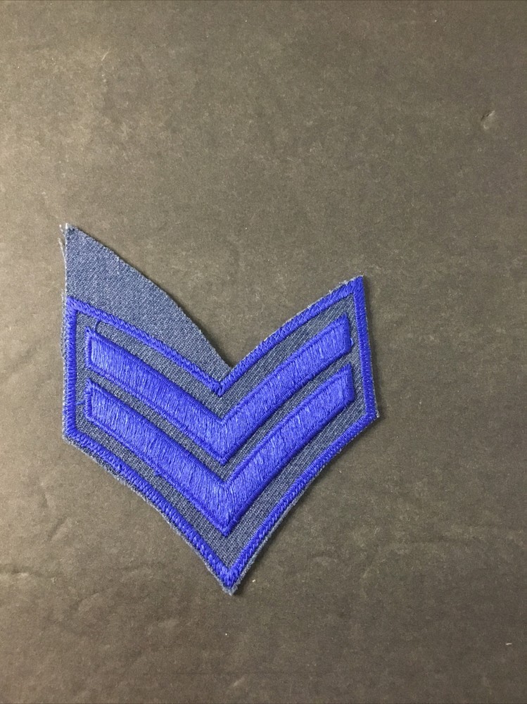 Corporal Chevron Rank Insignia Cloth Patch