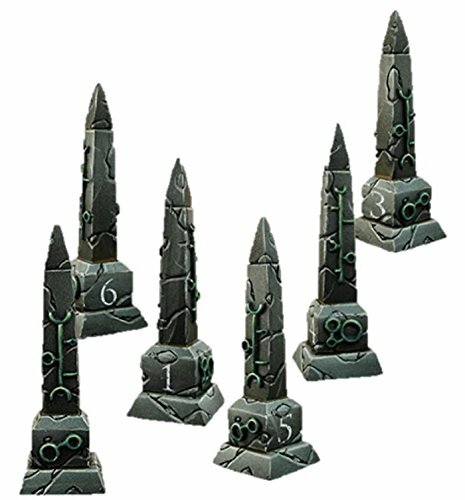 SPCB 6103 Spellcrow Game Accessories Necrolith Objective Counters