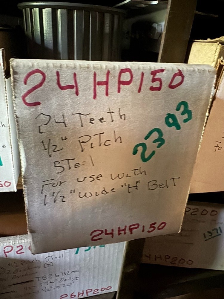 24HP150 Browning gearbelt pulley