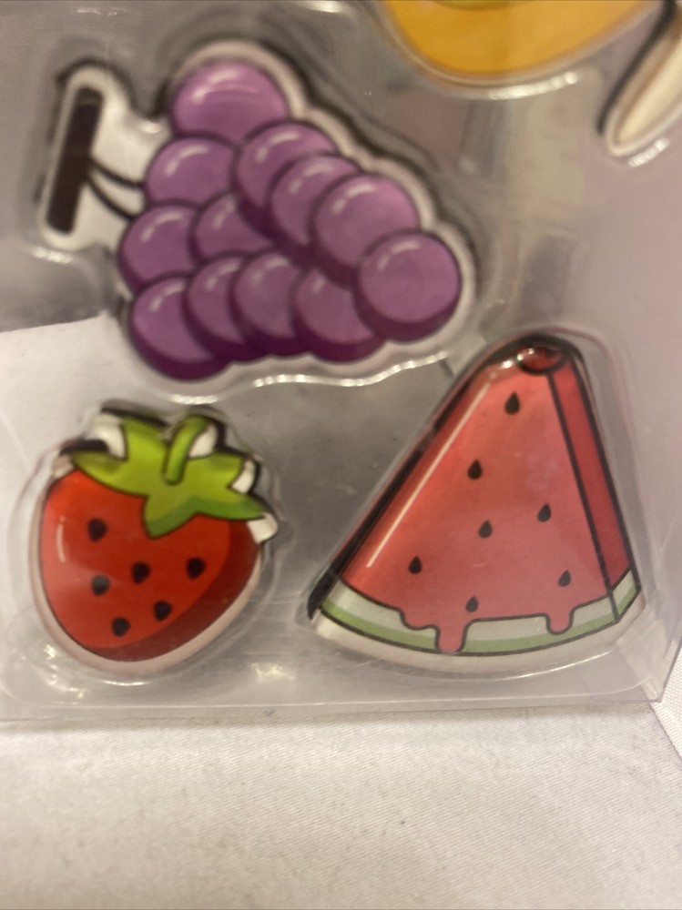Pen + Gear Fridge Magnet Set Fruit 5-Piece