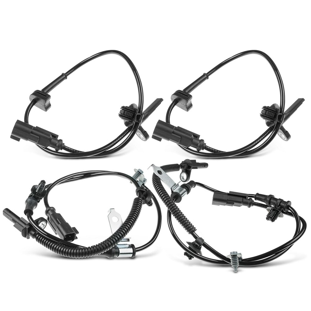 Front & Rear Side ABS Wheel Speed Sensor for Ford Mustang 2015-2016 2018-2019