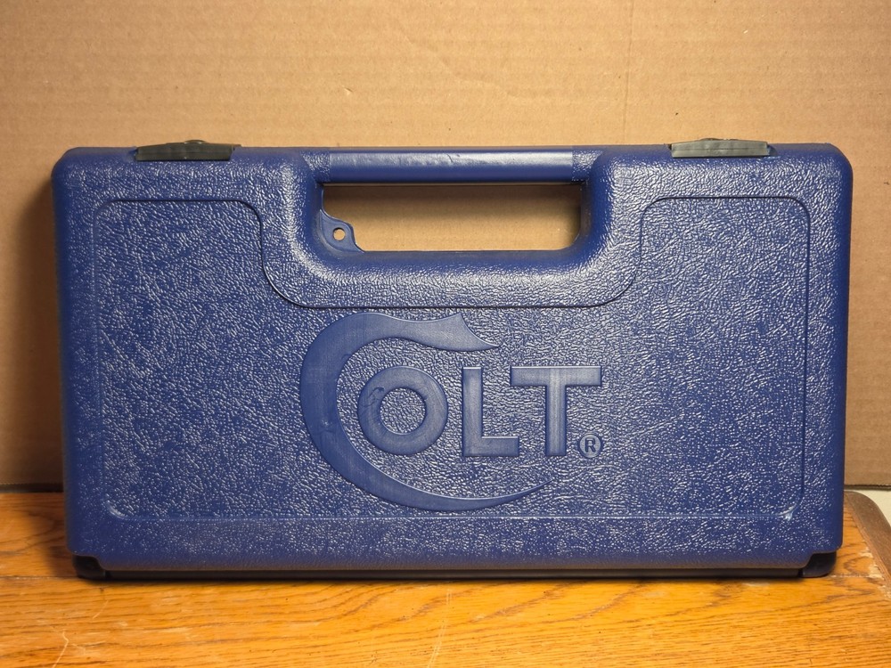 Colt Python Hard Case Factory Box With Cable Lock