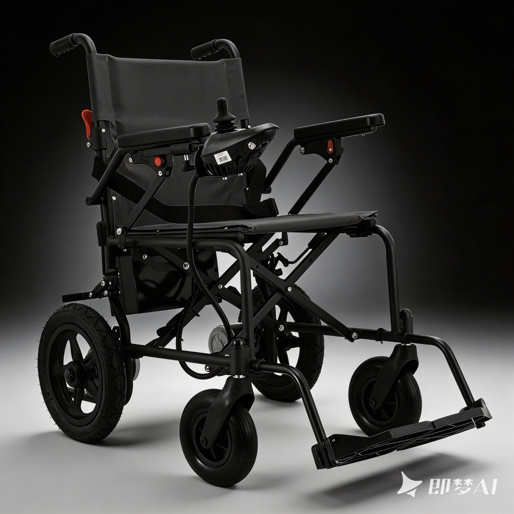 Compact Foldable E-Wheelchair:20-Mile Range|250W Efficient Motor | 12Ah  Battery