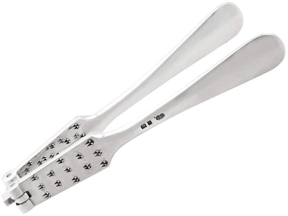 Antique George V Sterling Silver Nutcrackers 1935