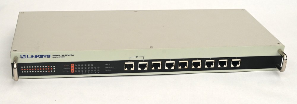 Linksys StackPro 100 8-port Hub model SPHUB08S Tested!