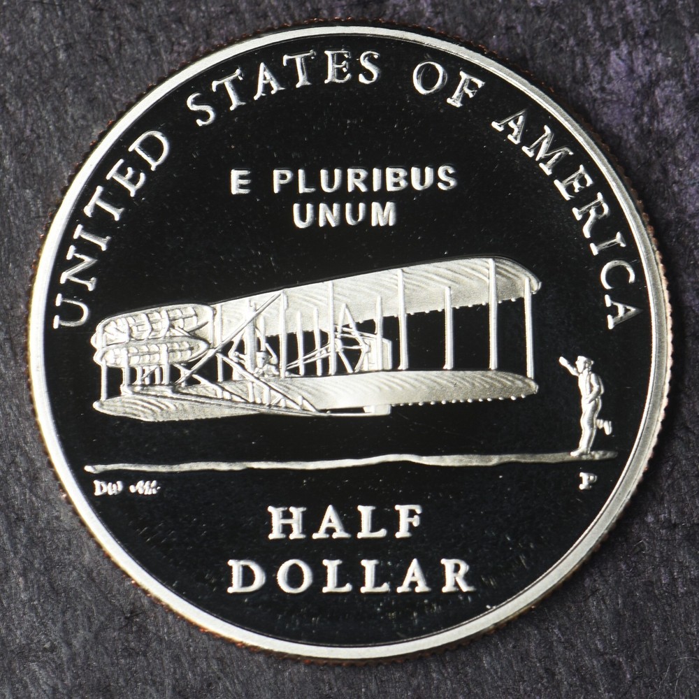 2003-P Proof First Flight Centennial Modern Commemorative Half Dollar 50C