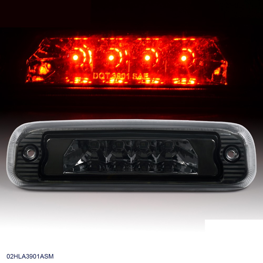 Fit For 1997-2001 Jeep Cherokee Led Third 3Rd Rear Brake Light Tail Lamp