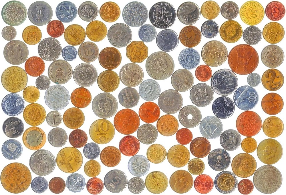 Educational World Coins Pack - 20 Assorted Pieces
