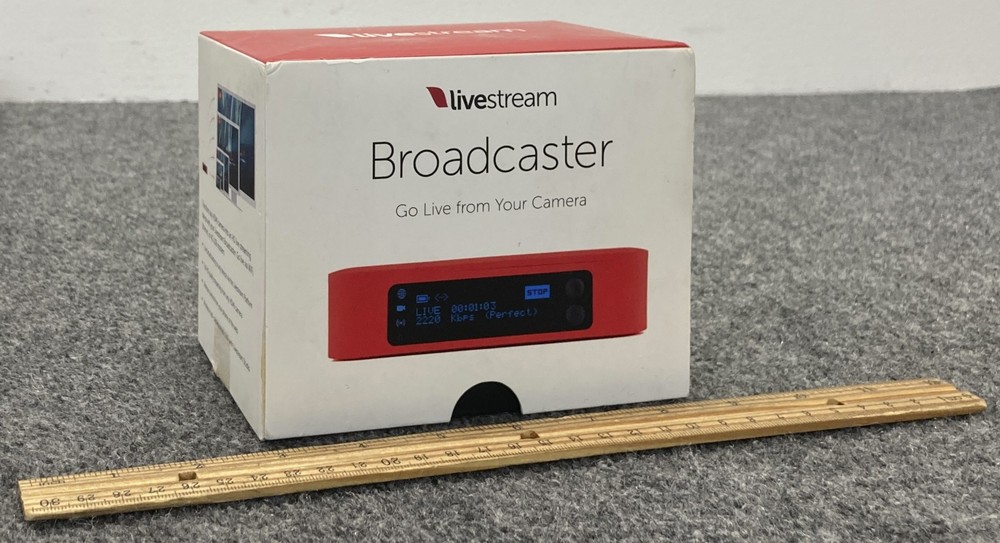 Livestream Broadcaster Portable HD Video Streamer Encoder LSB100 - Open Box -
