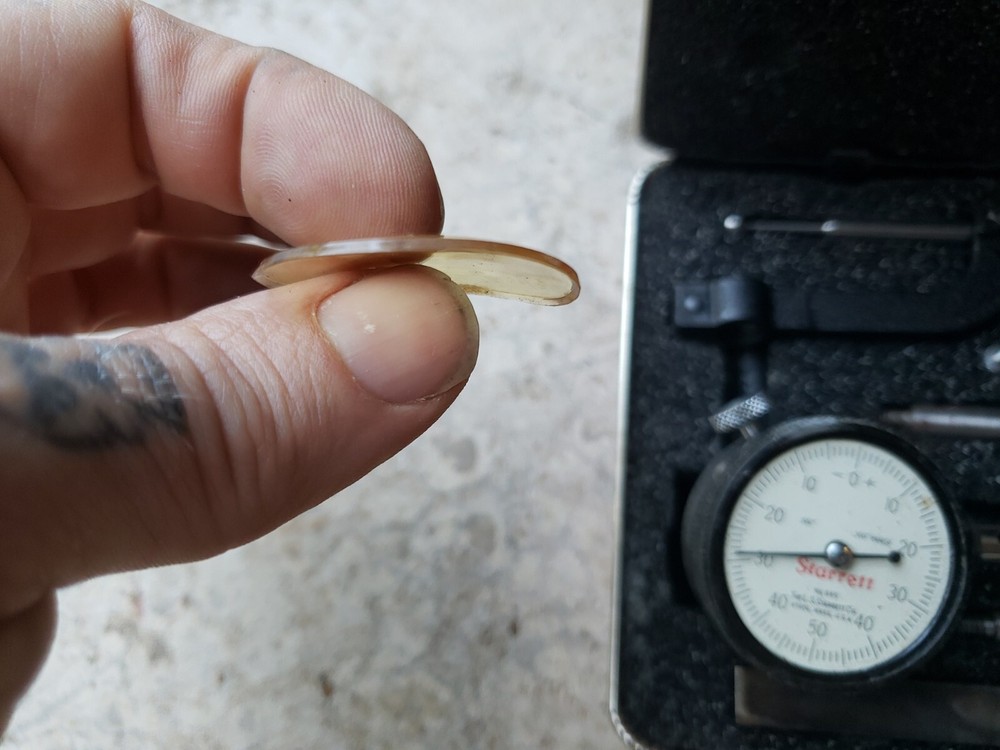 Starrett Universal Dial Indicator Set, No. 645, Back Plunger with Case & Box