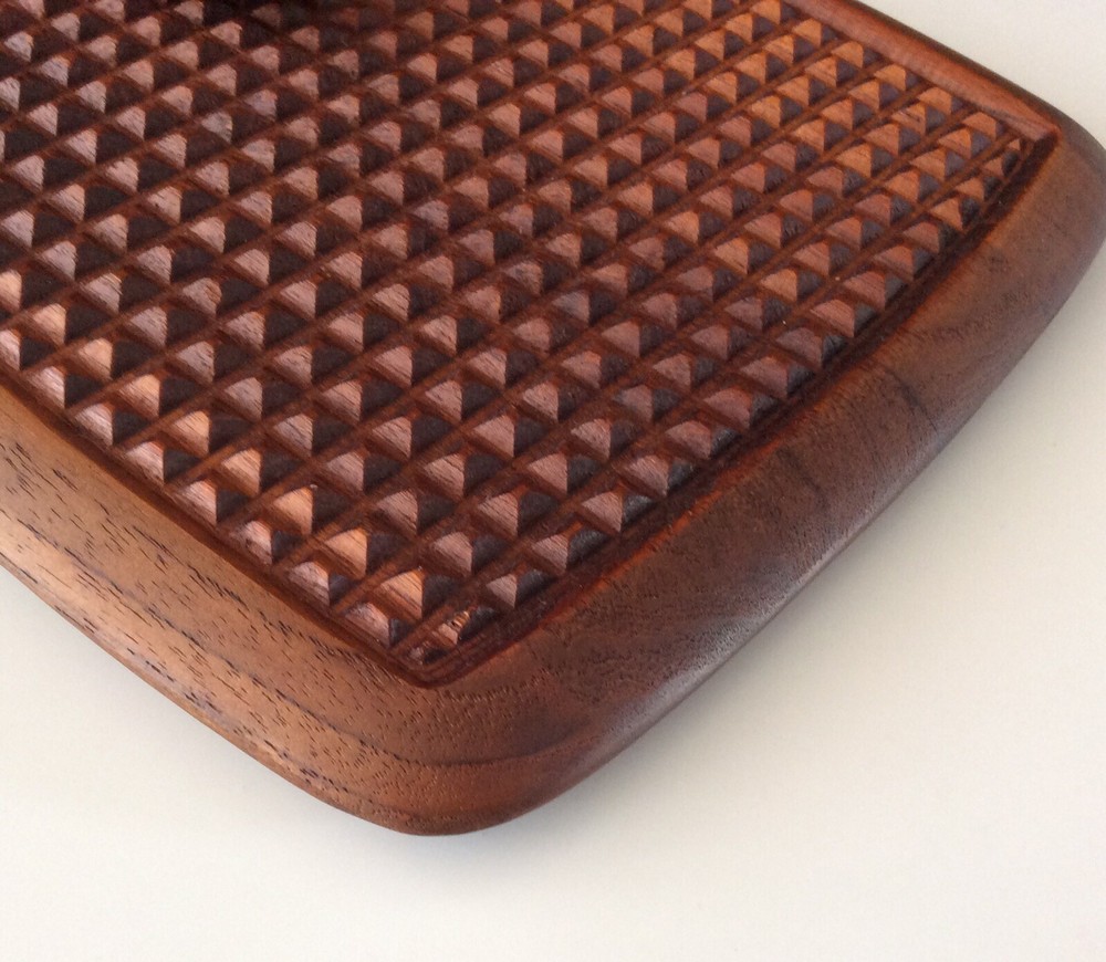 Danish Modern Mid Century Digsmed Denmark Solid Teak Cheese/Meat Cutting Board