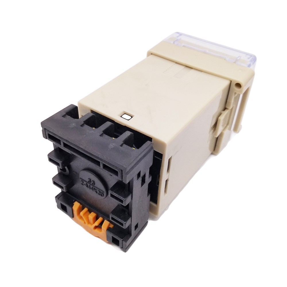 DC 12V Digital Precision Programmable Time Delay Relay DH48S-S & Base