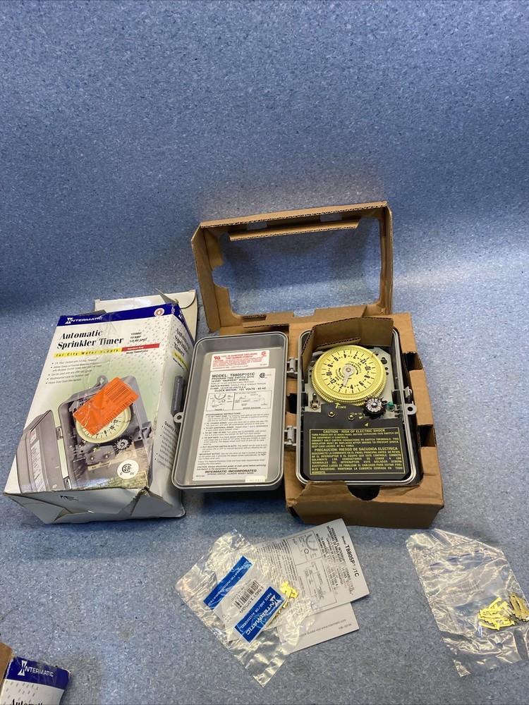 Intermatic T8805P101C 125V Timer Switch - Gray - Open Box