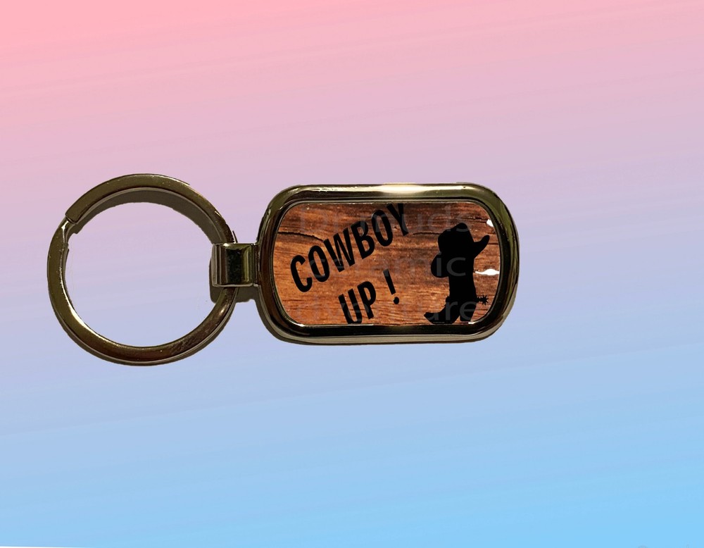 COWBOY UP    Key Chain