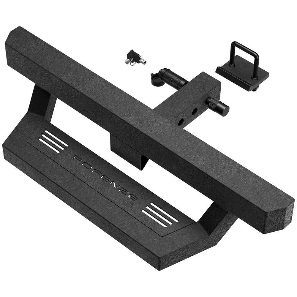 Universal 2" Receiver Trailer Towing Rear Hitch Step Bar Bumper Protection Guard