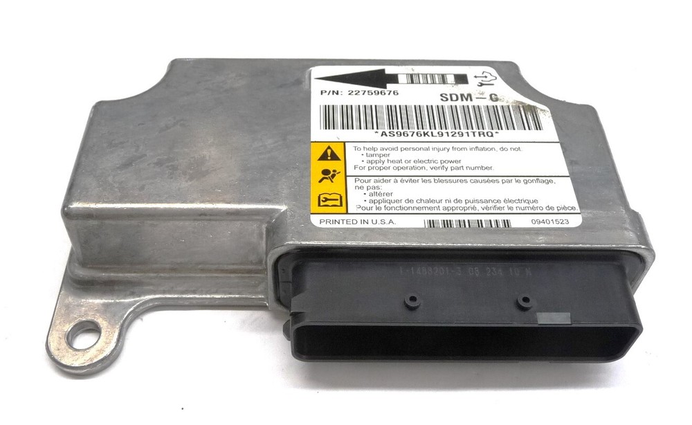 2007-2009 Cadillac SRX SDM Control Module 22759676 OEM A1