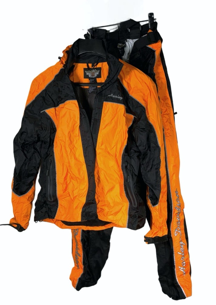 Genuine Harley Davidson Women's Lined Rain Suit Size Medium Never Worn