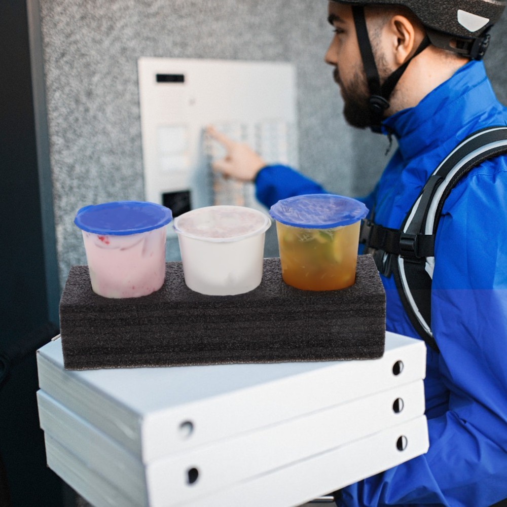 4Pcs Lightweight Drink Carrier Cup Holders for Takeout Packaging