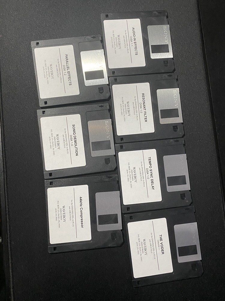 Ensoniq 7 Disk FX Set WAVEBOY EFFECTS